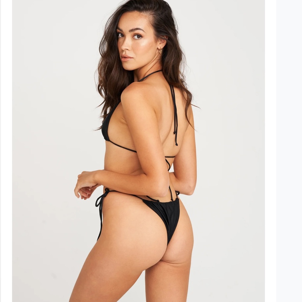 Nyud Swim Sim Bikini Bottom, Black, S